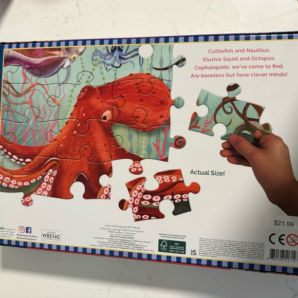 NEW Underwater Creatures 100-Piece Puzzle - Picture 2 of 2